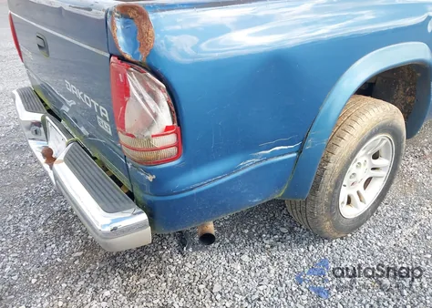 2004 Dodge Dakota Slt from USA, damaged, VIN 1D7HL48N94S657302